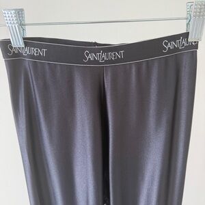 Saint Laurent Sleek Black Leggings size XS